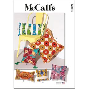 McCall's Plushie Pets Sewing Pattern Packet ، Code Code B6901 ، أحجام 15 "W x 10.5" H ، متعدد الألوان