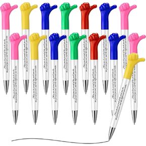 Fumete Thumbs up Pens Employee Appreciation Gifts Coworker Thank You Ballpoint Pens Cute Hand Gesture Funny Pens Inspirational Appreciation Gifts for Nurse Teacher Student Colleague Employee(25 Pcs)