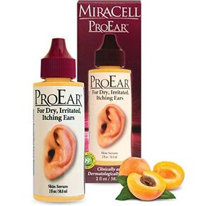 Miracell ProEar for Itchy, Irritated Ears and Ear canals, with Powerful Natural Plant extracts. 2 oz