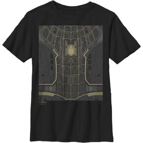 Marvel Boys Way Home Dark Spider-Man Suit Tee Tee