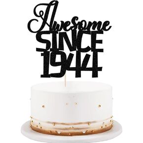 الأسطورة السوداء منذ عام 1975 كعكة توبر ، ديكور كعكة عيد الميلاد الخمسين ， مرحبا 50 ، مضحك 50 والديكور الرائع الذكرى السنوية الزواج/الرجال والنساء مستلزمات الديكور كعكة البهجة