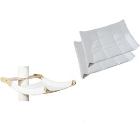 SHENGOCASE Large Cat Tree Tower Accessories Replacement Parts Hammock Bed for Large Big Cat and Removable Pad