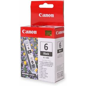 Canon BCI-6 Black Ink Tank متوافق مع IP8500 ، IP6000D ، IP5000 ، IP4000R ، IP4000 ، I9900 ، I9100 ، I960 ، I950 ، I900D ، I860 ، S9000 ، S900 ، MP780 ، MP750 ، S830D ، النموذج: 4705A003