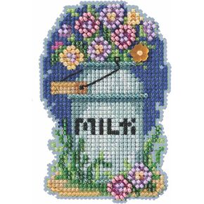 WICHELT IMPORTS INC Counted Cross Stitch Milk CAN, Multi