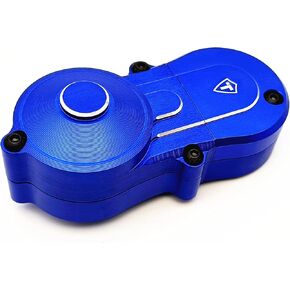 TREAL Aluminium 7075 HOUBLE TEANBOX OUTER FOR LOSI LMT Monster Truck (Blue)