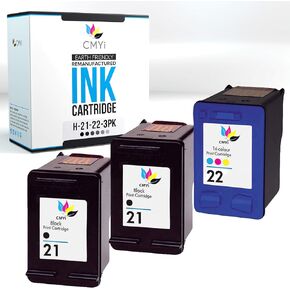 22 خرطوشة حبر استبدال اللون لـ HP Deskjet 4310 ، 4315 ، 4315V ، 4315XI ، 4350 ، 5600 ، 5605 ، 5605Z ، 5607 ، 5608 ، 5609 ، 5610 ، 5610V ، 5610XI ، 5615 ، 5679 ، 5680 ، J3608 ، J3625
