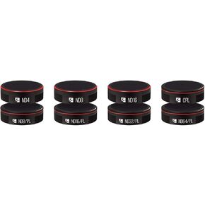 Freewell Standard Day - 4Pack ND4, ND8, ND16, CPL Camera Lens Filters Compatible with Mavic Air