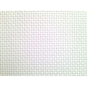 KCS 59" x 1 Yard (93cmx149cm) 11ct Counted Cotton Aida Cloth Cross Stitch Fabric (Pearl Grey)