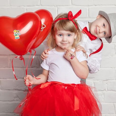 Whaline 1000Pcs Vintage Valentine's Day Stickers Roll Retro Heart Boy Girl Self-Adhesive Sticker Decals for Wedding Anniversary Scrapbook Journal Card, 12 Design in Kuwait