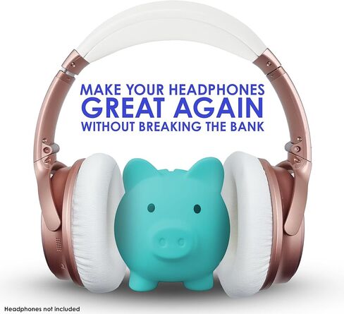 وسائد أذن بديلة QC35 / QC35 ii وعصابة رأس QC35 / QC35 ii Headband V3 وسادة متوافقة مع سماعات Bose QuietComfort 35 (QC35) وBose QuietComfort 35 ii (QC35 ii) (أزرق منتصف الليل) in Kuwait