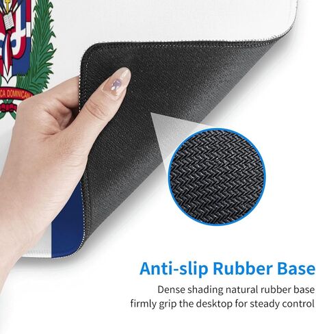 Bald Eagle and American Soldier Gaming Mouse Pad, Large Non-Slip Rubber Base Mousepad XL 31.5x11.8in, Keyboard Mouse Mat, Desk Pad with Stitched Edges for Gamer Home&Office in Kuwait