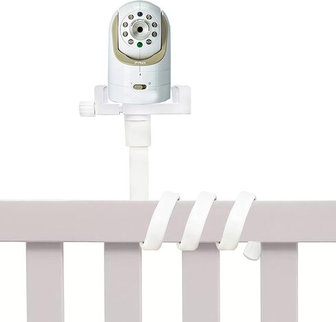 GUCHO Flexible Baby Monitor Mount Compatible with HelloBaby HB65/HB40/HB6550/HB66/HB6339/HB6550 Pro,ANMEATE SM935E,For Infant Baby Camera Mount,Baby Monitor Stand for Crib Without Tools or Wall Damage in Kuwait