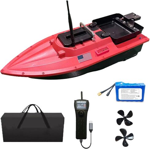 JABOBOAT High Speed RC Fishing Bait Boats for Ocean Lake Fishing, 500M Range, 4.5KG Load, Cruise Control in Saudi Arabia