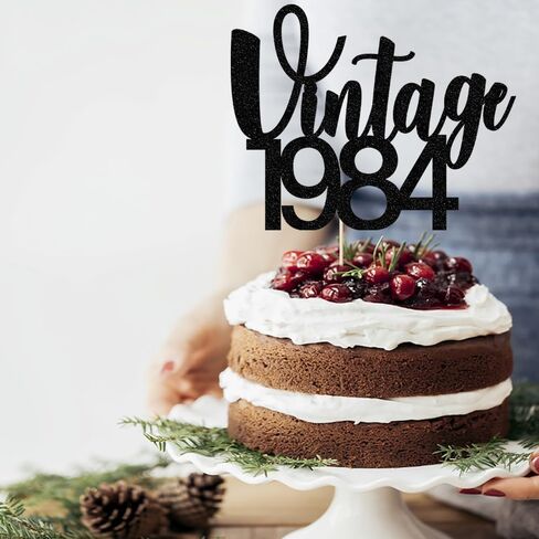الأسطورة السوداء منذ عام 1975 كعكة توبر ، ديكور كعكة عيد الميلاد الخمسين ， مرحبا 50 ، مضحك 50 والديكور الرائع الذكرى السنوية الزواج/الرجال والنساء مستلزمات الديكور كعكة البهجة in Kuwait