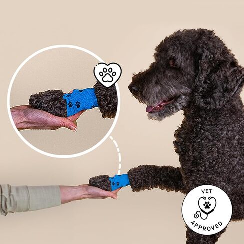 PATCH Eco Pet First Aid Kit for Dogs and Cats. Cat and Dog First Aid Kit with Bandages, Gauze Pads & Glove. Emergency First Aid Kit for Animals Including Puppy in Kuwait