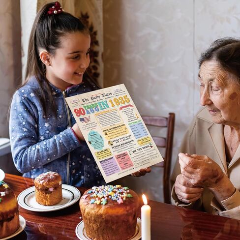 ojsensai خمر هدايا عيد الميلاد السبعين للنساء والرجال، بطاقة bday كبيرة عملاقة لمدة 70 عاما أمي أبي عمة العم، وتحول 70 زينة عيد ميلاد للزوج والزوجة، مرة أخرى في عام 1954 in Kuwait