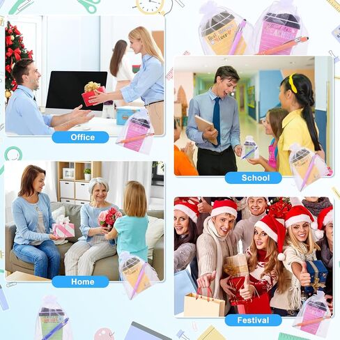 36 Set Employee Appreciation Gifts Bulk Team - 36Pack Coffee Cup Notepad+36 Ballpoint Pens+ 36 Drawstring Gift Bags, Bulk Gifts for Coworkers/Staffs/Teachers/Christmas in Saudi Arabia