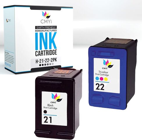 22 Color Replacement Ink Cartridge for HP DeskJet 4310, 4315, 4315v, 4315xi, 4350, 5600, 5605, 5605z, 5607, 5608, 5609, 5610, 5610v, 5610xi, 5615, 5679, 5680, J3508, J3600, J3606, J3608, J3625 in Saudi Arabia