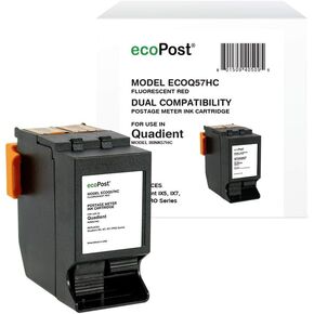 Clover Ecopost Brand Brand Portage Metage Cartridge for Quinient ixink357 | أحمر