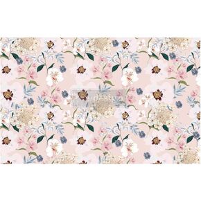 إعادة تصميم مع Prima ، إعادة تصميم Decoupage Decord Paper Paper Bloral ، 1 ورقة (19 "x30") إعادة تصميم الأنسجة ورقة 655350652388