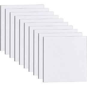 10 أجهزة كمبيوتر أبيض شعرت بالألواح ، 12 "× 12" مربعات شعرت بيضاء