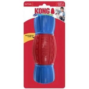 Kong Company 38750205: Toy Corestrength Rattlez Dog ، Dumbbell