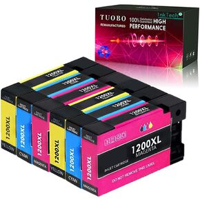 استبدال خرطوشة الحبر المتوافقة مع Canon PGI-1200XL PGI-1200 XL 1200XL MAXIFY MB2320 MB2020 MB2350 MB2050 MB2120 MB2720 طابعة Inkjet (2C+2M+2Y)