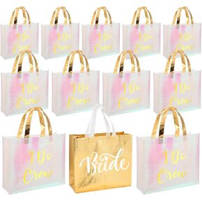 Cindeer 12 PCS Let's Go Go Girls Birlsmaid Bags Hololographic Placs Fags Glossy (Laser Color ، Let Go Go Goy)