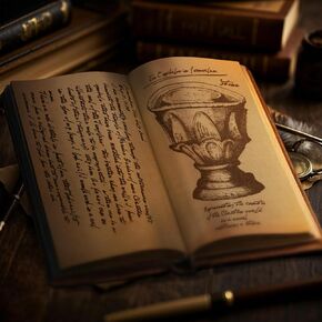 Grail Diary Indiana Journal ، Classic Indiana Movie Vintage Leather Holy Grail Diary Props for Adventurers & Collectors Gift (Brown)