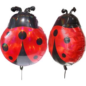 BADYBUG FOIL Balloon 24 * 19inch Ladybug Poilons Perfect Foors Perform