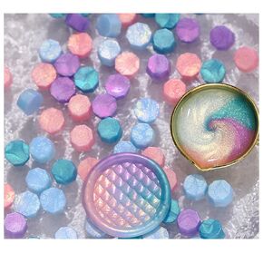 200pcs Aurora Wax Seal Beads for Wax Seal Stamp (Aurora 200)