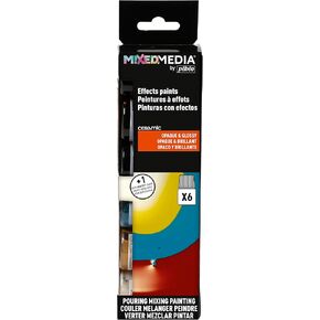 Pebeo PE754505 Discovery Mixed Media Set 20ml 6/Pkg-Ceramic Paint, 6 x 20 ml