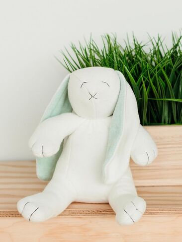 Under the Nile Organic Cotton Pearl The Soft Flat Pig Toy, 9.5" in Saudi Arabia