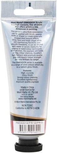 Mont Marte Dimension Acrylic 75mls - Cream in Saudi Arabia