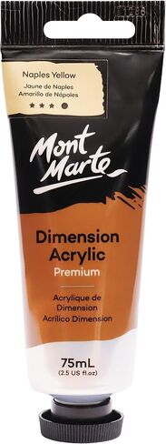 Mont Marte Dimension Acrylic 75mls - Cream in Saudi Arabia