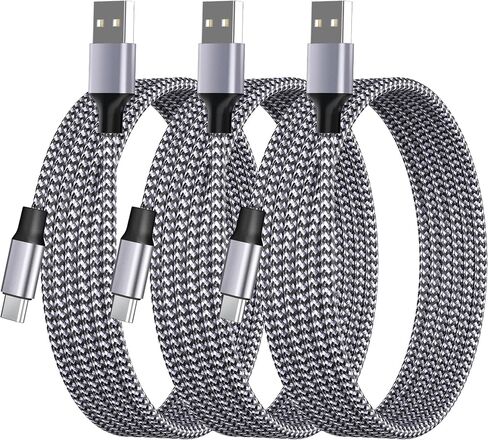 【MFi Certified】100W USB-C to USB-C Charging Cable, Stuffcool 3Pack 6FT Type-C iPhone 15 Charger Fast Charging Cord Compatible with iPhone 15/15 Plus/15 Pro/15 Pro Max/iPad Pro/Air/Mini/MacBook Pro/Air in Saudi Arabia