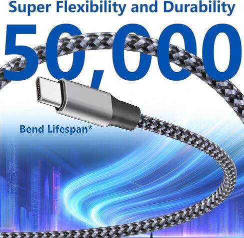 【MFi Certified】100W USB-C to USB-C Charging Cable, Stuffcool 3Pack 6FT Type-C iPhone 15 Charger Fast Charging Cord Compatible with iPhone 15/15 Plus/15 Pro/15 Pro Max/iPad Pro/Air/Mini/MacBook Pro/Air in Saudi Arabia