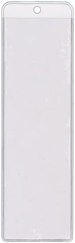 StoreSMART - Bookmark Covers/Holders with Tassle Hole - Clear Plastic - 20-Pack - Made in USA - BMK9071-20 in Saudi Arabia
