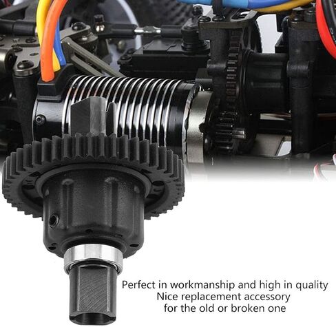RC Differential, Remote Control Model Vehicle Accessory Middle Differential Center Differential for RC Car (48T 1.0Mo intermediate differential reducer (nylon) in Saudi Arabia