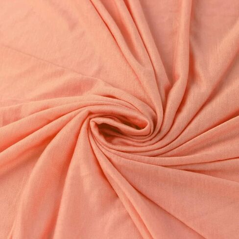 Texco Inc 60" Wide 100% Rayon Jersey Knit-130GSM Fabric by The Yard for Clothing, Apparel, Active, Casual Wear, Dresses, Jumpsuit, Head Accessories DIY and Home Textile, Dark Brown 10 Yards in Saudi Arabia