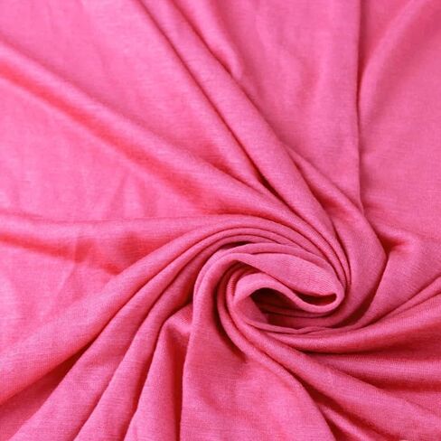 Texco Inc 60" Wide 100% Rayon Jersey Knit-130GSM Fabric by The Yard for Clothing, Apparel, Active, Casual Wear, Dresses, Jumpsuit, Head Accessories DIY and Home Textile, Dark Brown 10 Yards in Saudi Arabia