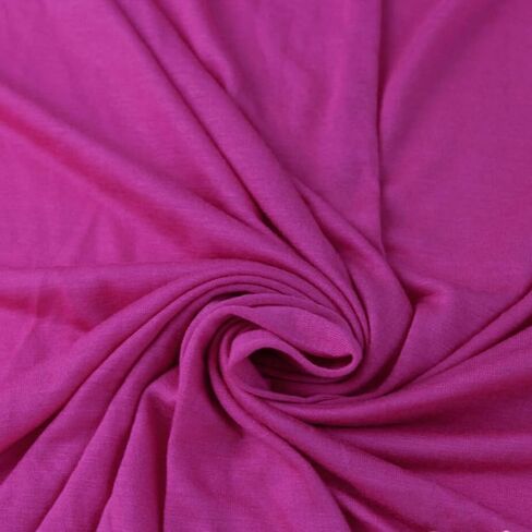Texco Inc 60" Wide 100% Rayon Jersey Knit-130GSM Fabric by The Yard for Clothing, Apparel, Active, Casual Wear, Dresses, Jumpsuit, Head Accessories DIY and Home Textile, Dark Brown 10 Yards in Saudi Arabia