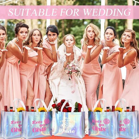 Cindeer 12 PCS Let's Go Go Girls Birlsmaid Bags Hololographic Placs Fags Glossy (Laser Color ، Let Go Go Goy) in Saudi Arabia