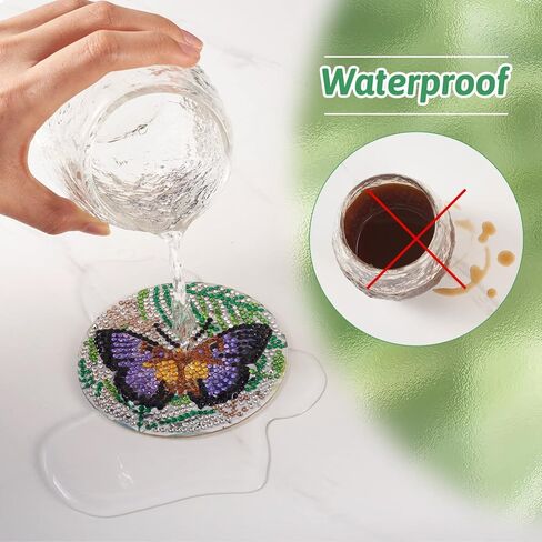 Crafans 8pcs أزيز أوشن أوشن لايف سيارات أدوات فن الماس للبالغين قناديل البحر سلحفاة حوت نجم سمكة البحر بالحيوانات الماس للحيوان in Saudi Arabia