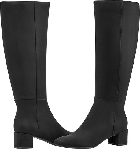Bandolino Women's Addyson WDE Calf Knee High Boot, Black Smooth 001, 11 in Kuwait