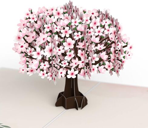 بطاقة عيد الأم Lovepop للجدة ، بطاقة أزهار الكرز المنبثقة ، 5 × 7 ، بطاقة مدروسة للجدة ، الزهور المنبثقة in Saudi Arabia
