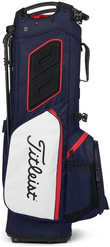 Titleist - حقيبة جولف Hybrid 5 - أسود/أسود/أحمر، 4.6 رطل in Kuwait