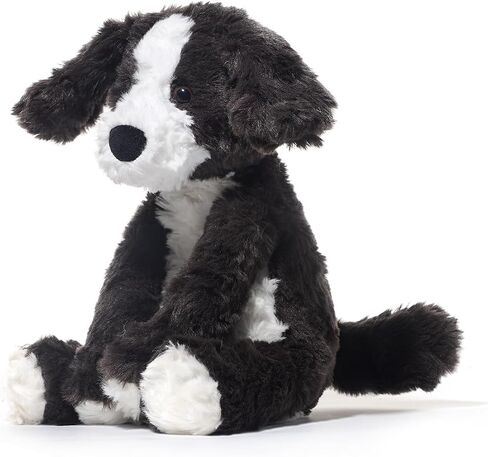 Stuffed Animals Schnauzer Puppy Plush Toys 11 inches Soft and Comfort Dog Plushie for Boys and Girls, Grey/White in Saudi Arabia
