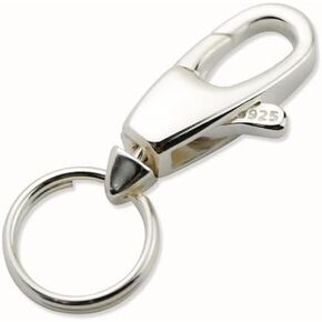 Lobster Clasp Extender 925 Sterling Silver Necklace Connector Bracelet Extender Clasps, Closures Claw for DIY Jewelry