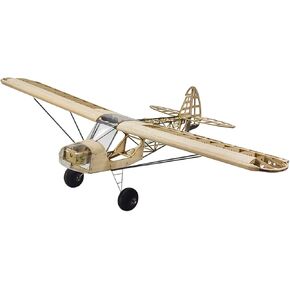 رقص الأجنحة هواية S38 Savage Bobber 1000mm Wingspan Balsa Wood Airplane Kit/Kit+Power Combo - Kit ، Black